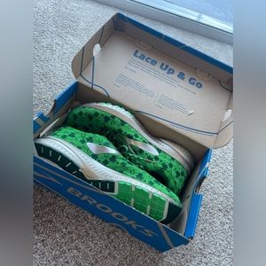 Brooks St. Patrick’s Day running shoes, 9.5